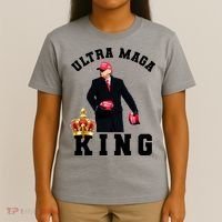 Great Ultra MAGA King Anti Biden Trump 2024 USA T-Shirt thumb 4