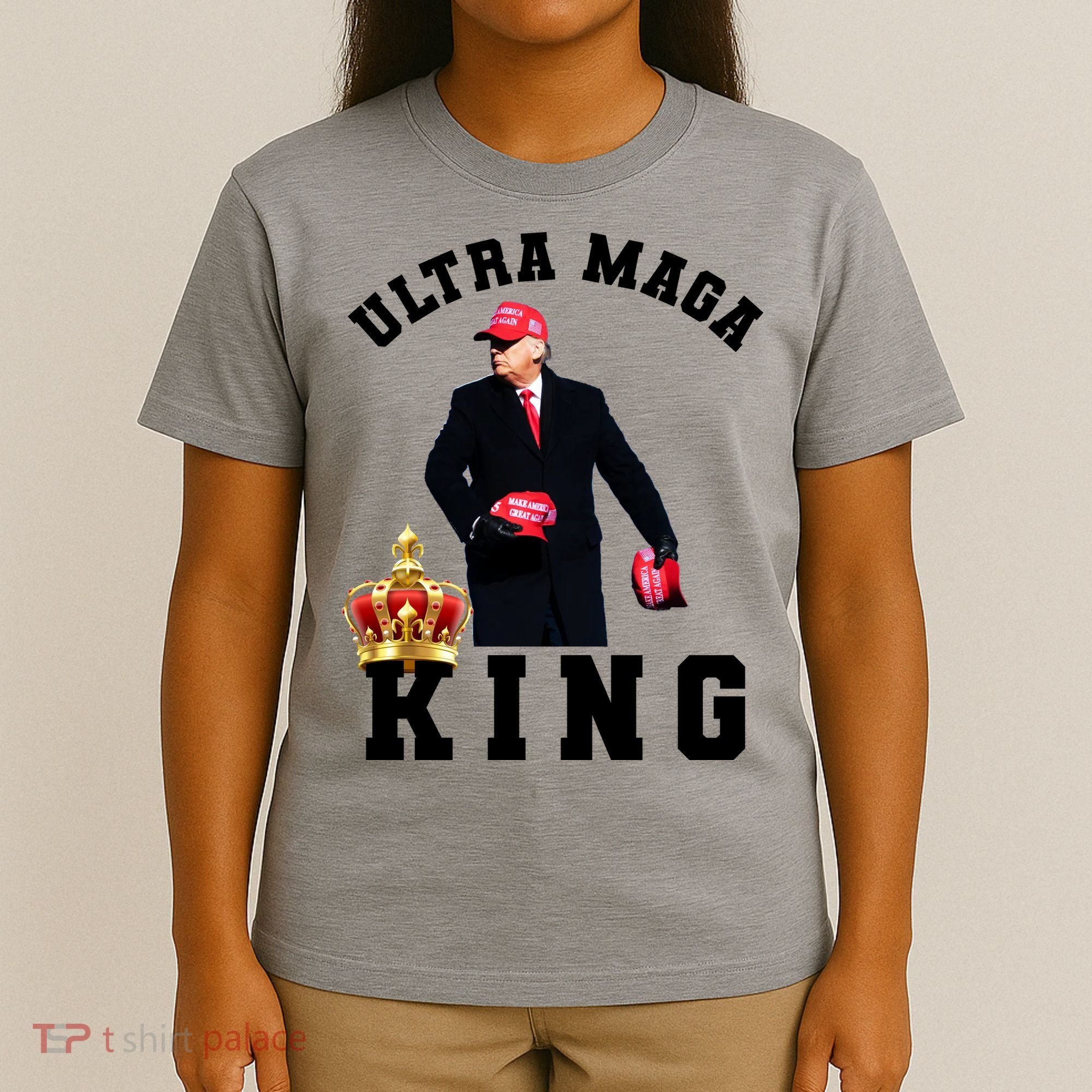 Great Ultra MAGA King Anti Biden Trump 2024 USA T-Shirt