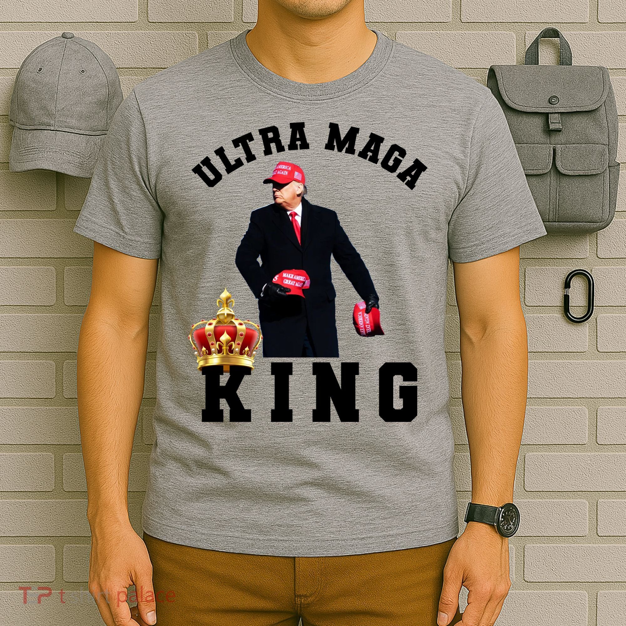 Great Ultra MAGA King Anti Biden Trump 2024 USA T-Shirt