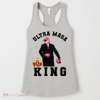 Great Ultra MAGA King Anti Biden Trump 2024 USA Women's Tank Top thumb 0
