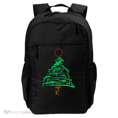 Gun Christmas Tree Backpack