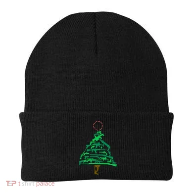 Gun Christmas Tree Beanie