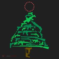 Gun Christmas Tree Beanie thumb 2