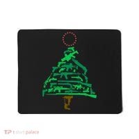 Gun Christmas Tree Mousepad thumb 0