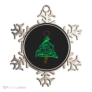 Gun Christmas Tree Ornament