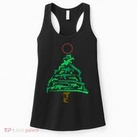 Gun Christmas Tree Women's Tank Top thumb 0