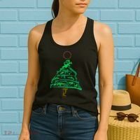 Gun Christmas Tree Women's Tank Top thumb 2
