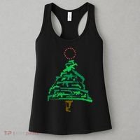 Gun Christmas Tree Women's Tank Top thumb 3