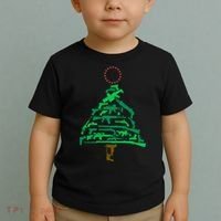 Gun Christmas Tree Toddler T-Shirt thumb 2