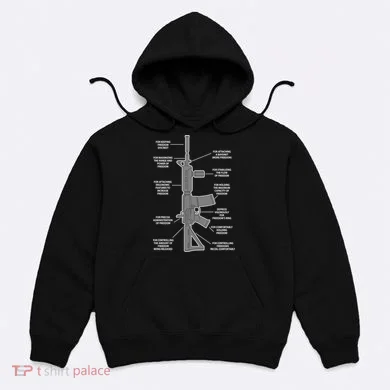 Gun For keeping Freedom Discreet Hoodie