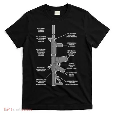 Gun For keeping Freedom Discreet T-Shirt