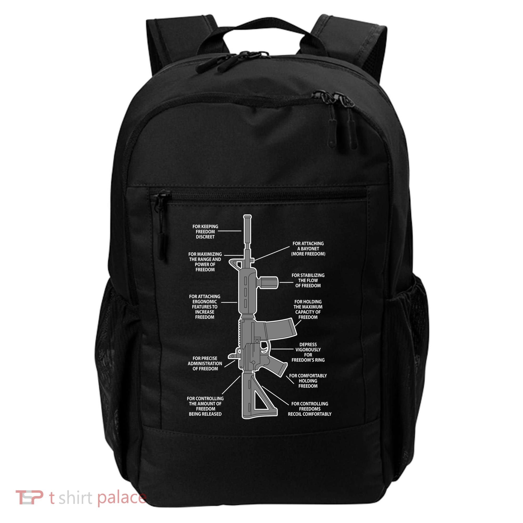 Gun For keeping Freedom Discreet Backpack