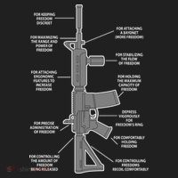 Gun For keeping Freedom Discreet Hat thumb 2