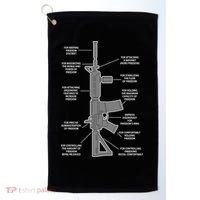 Gun For keeping Freedom Discreet Golf Towel thumb 0