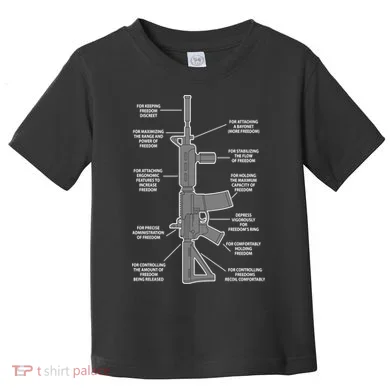 Gun For keeping Freedom Discreet Toddler T-Shirt
