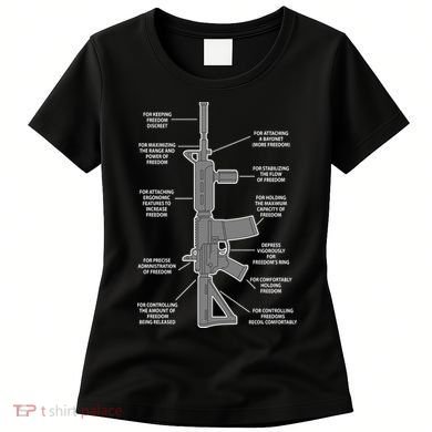 Gun For keeping Freedom Discreet Women's T-Shirt