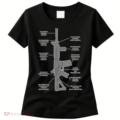Gun For keeping Freedom Discreet Women's T-Shirt