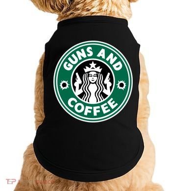 Guns And Coffee Doggie Tank