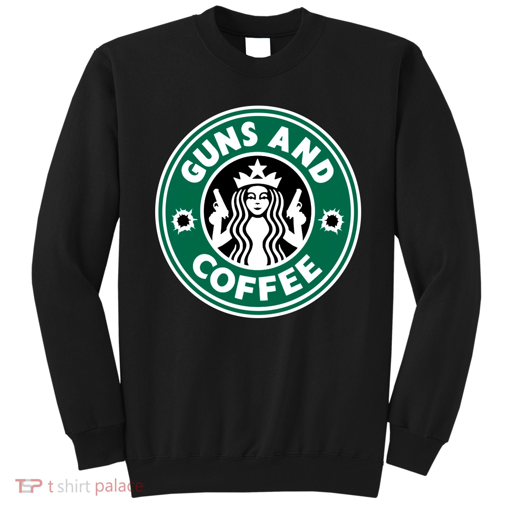 Guns And Coffee Sweatshirt