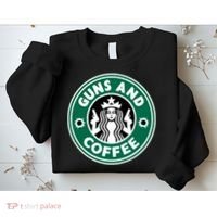 Guns And Coffee Sweatshirt thumb 2