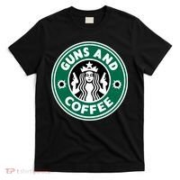 Guns And Coffee T-Shirt thumb 0