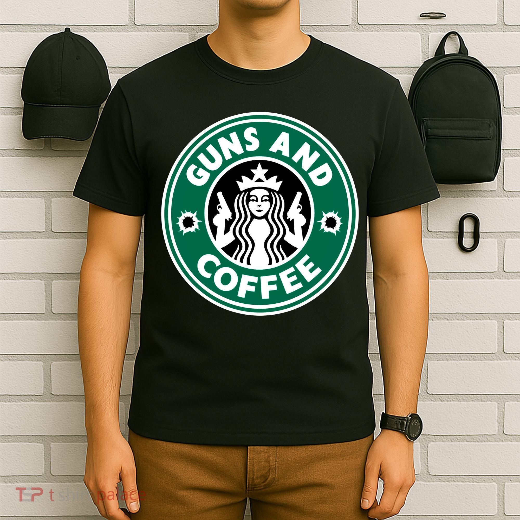 Guns And Coffee T-Shirt