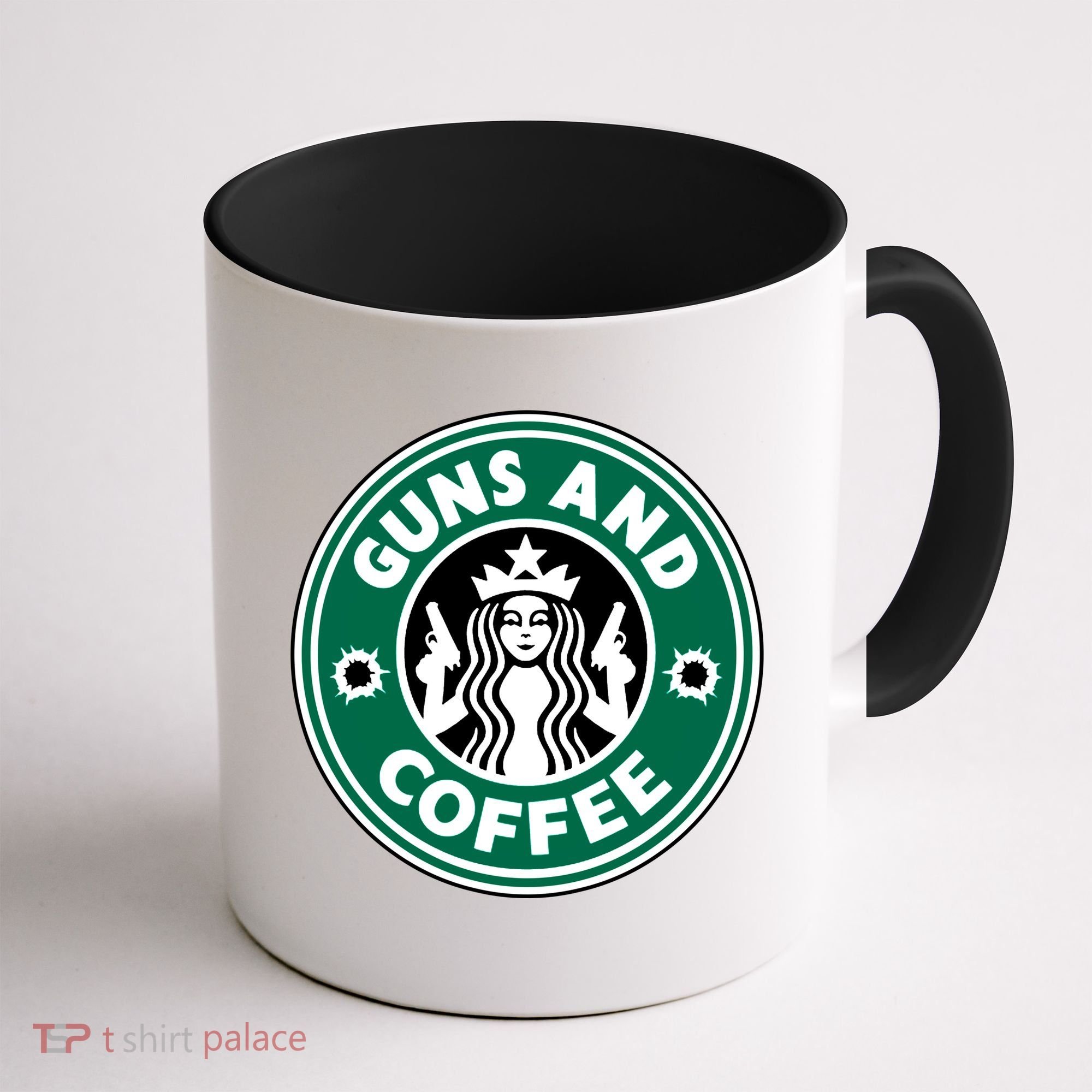 Guns And Coffee Coffee Mug