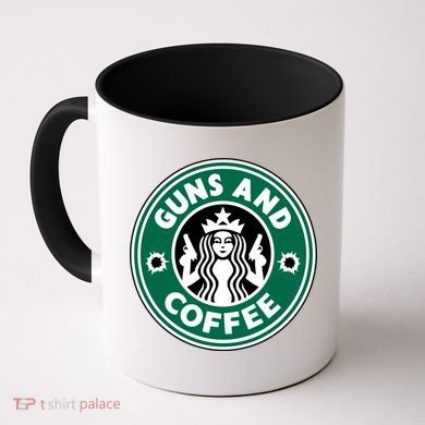 Guns And Coffee Coffee Mug