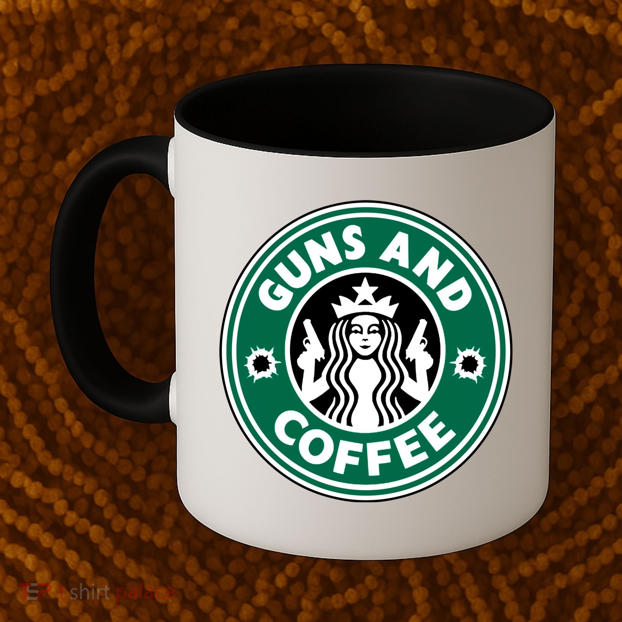 Guns And Coffee Coffee Mug