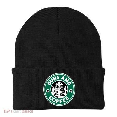 Guns And Coffee Beanie