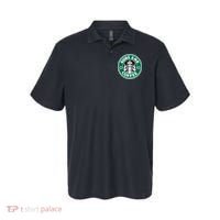 Guns And Coffee Polo thumb 0