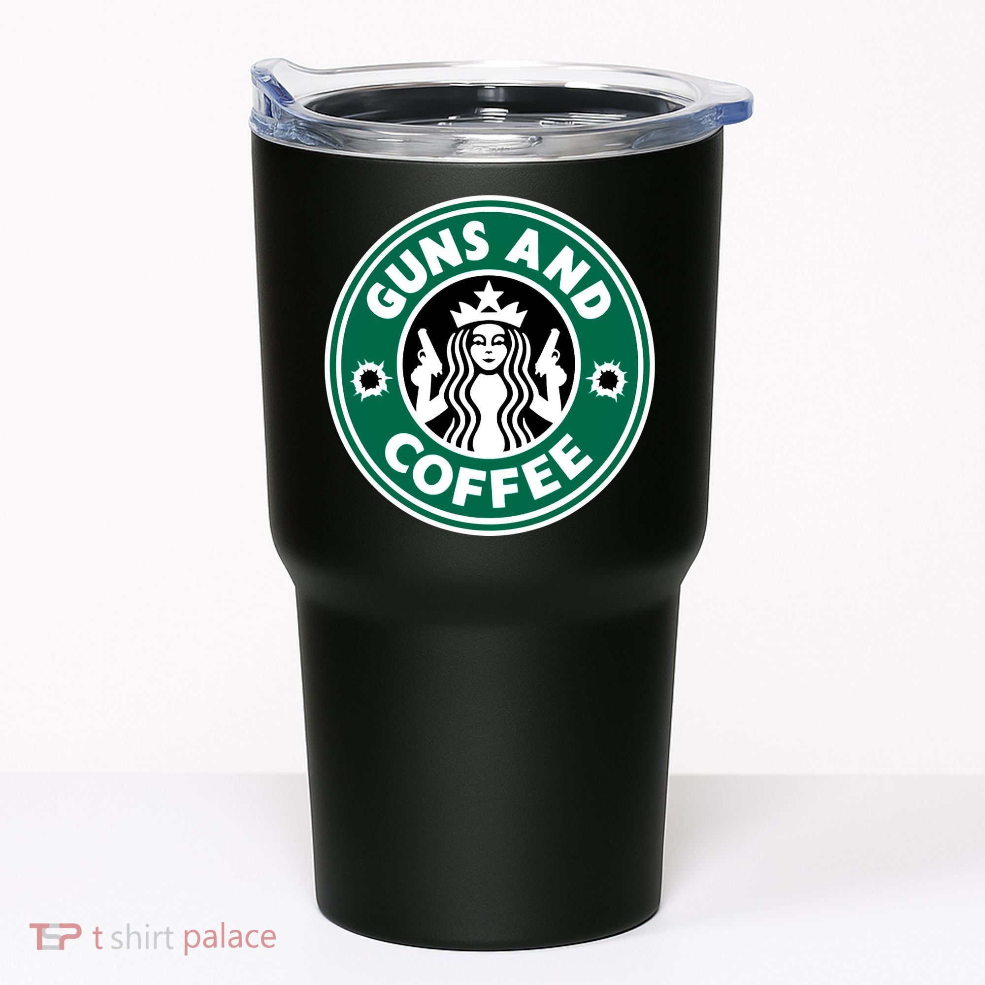 Guns And Coffee Tumbler