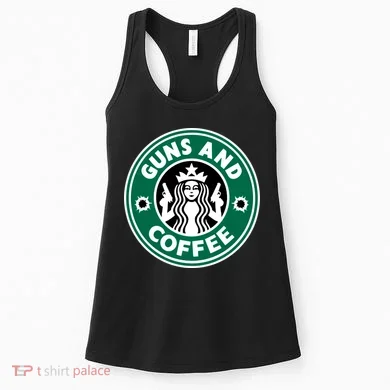 Guns And Coffee Women's Tank Top