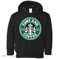 Guns And Coffee Toddler Hoodie thumb 0