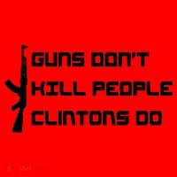 Guns Don't Kill People Clintons Do Santa Hat thumb 1