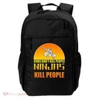 Guns Don't Kill People Grandmas With handsome Grandsons Do Backpack thumb 0