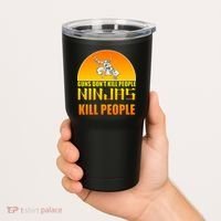 Guns Don't Kill People Grandmas With handsome Grandsons Do Tumbler thumb 2