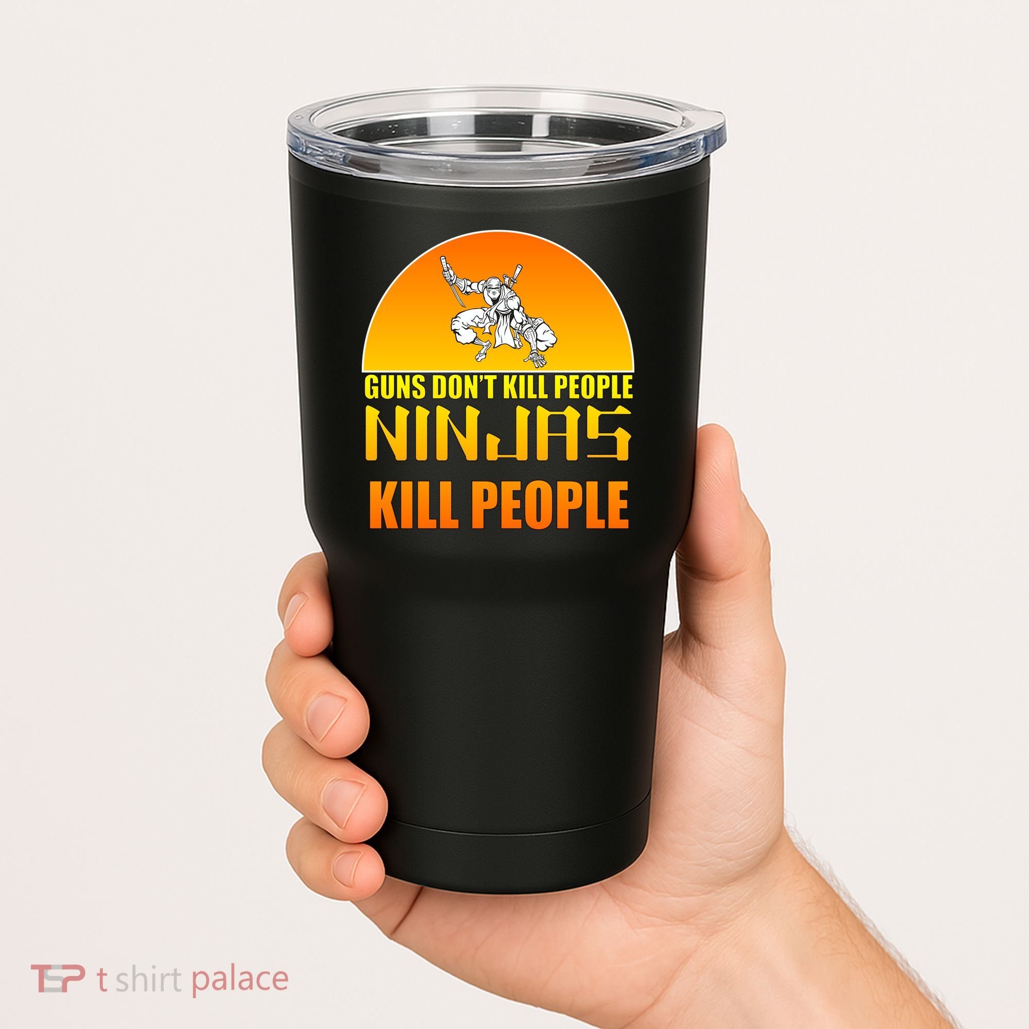 Guns Don't Kill People Grandmas With handsome Grandsons Do Tumbler