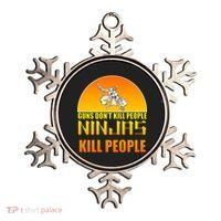 Guns Don't Kill People Grandmas With handsome Grandsons Do Ornament thumb 0