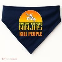 Guns Don't Kill People Grandmas With handsome Grandsons Do USA-Made Doggie Bandana thumb 0