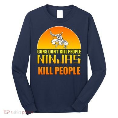Guns Don't Kill People Grandmas With handsome Grandsons Do Long Sleeve Shirt