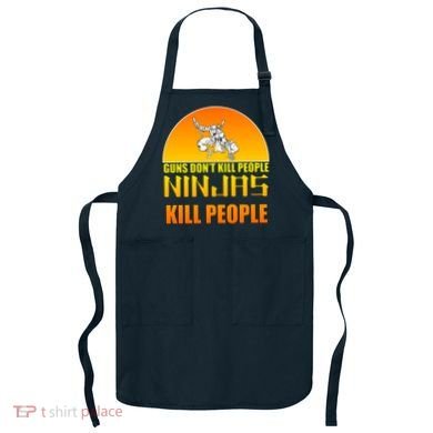 Guns Don't Kill People Grandmas With handsome Grandsons Do Apron