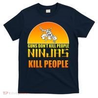 Guns Don't Kill People Grandmas With handsome Grandsons Do T-Shirt thumb 0
