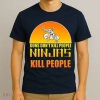 Guns Don't Kill People Grandmas With handsome Grandsons Do T-Shirt thumb 3