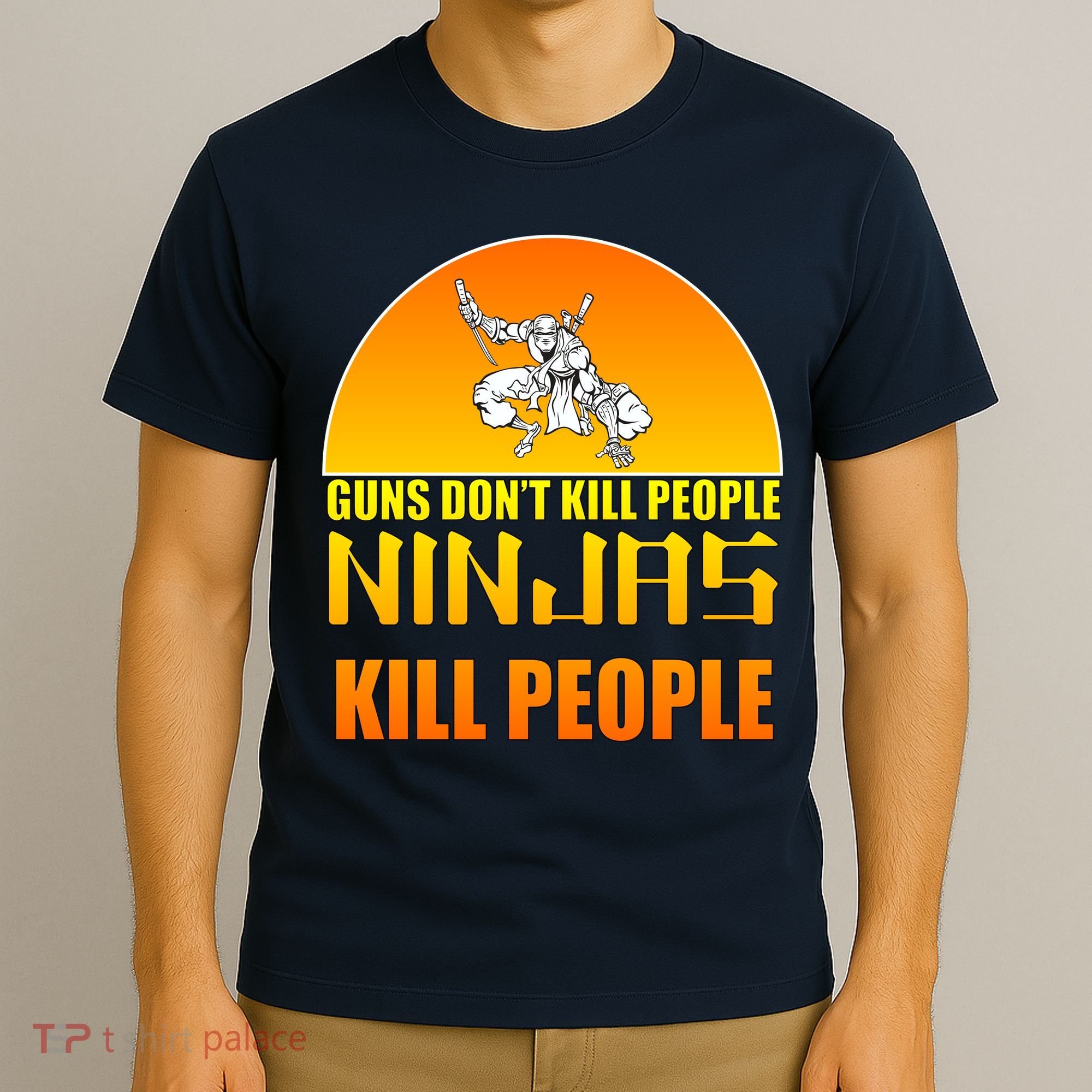 Guns Don't Kill People Grandmas With handsome Grandsons Do T-Shirt