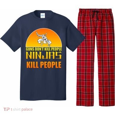 Guns Don't Kill People Grandmas With handsome Grandsons Do Pajama Set