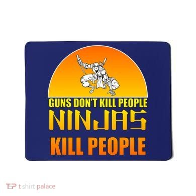 Guns Don't Kill People Grandmas With handsome Grandsons Do Mousepad