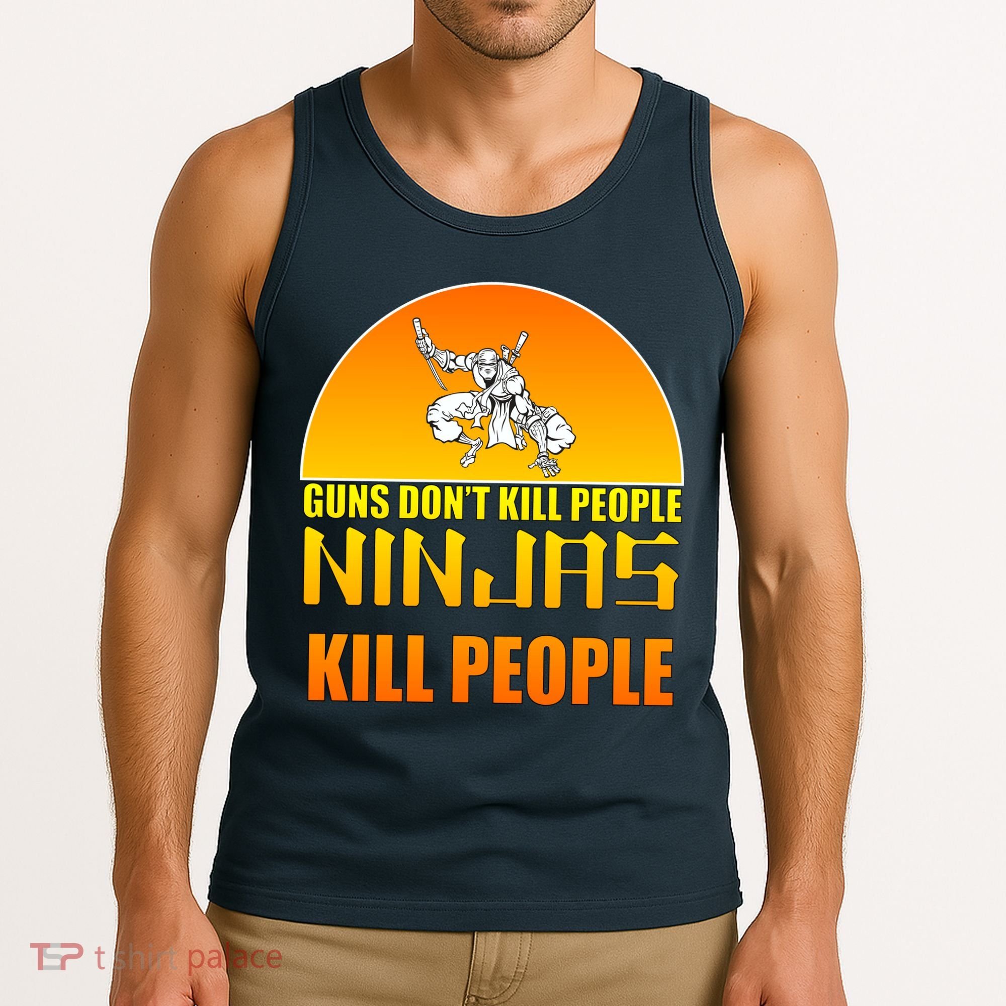 Guns Don't Kill People Grandmas With handsome Grandsons Do Tank Top
