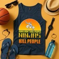 Guns Don't Kill People Grandmas With handsome Grandsons Do Tank Top thumb 4