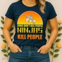 Guns Don't Kill People Grandmas With handsome Grandsons Do Women's T-Shirt thumb 2